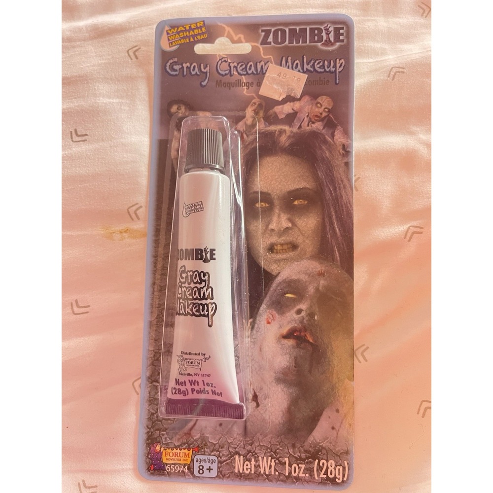 Zombie Grey Cream Makeup‎ Costume Accessory
